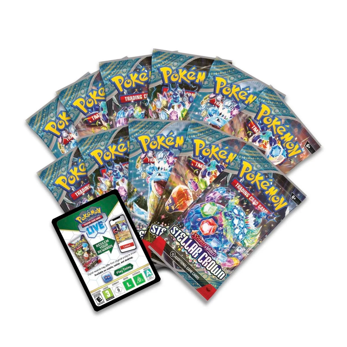 Stellar Crown POKEMON CENTER Elite Trainer Box - With Acrylic - Image 4