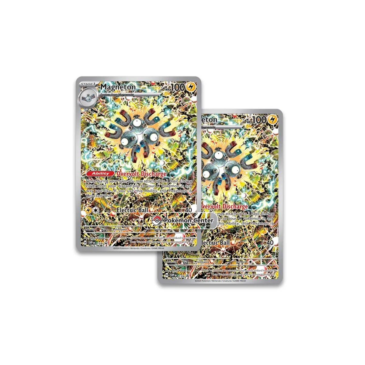 Surging Sparks POKEMON CENTER Elite Trainer Box - With Acrylic - Image 4