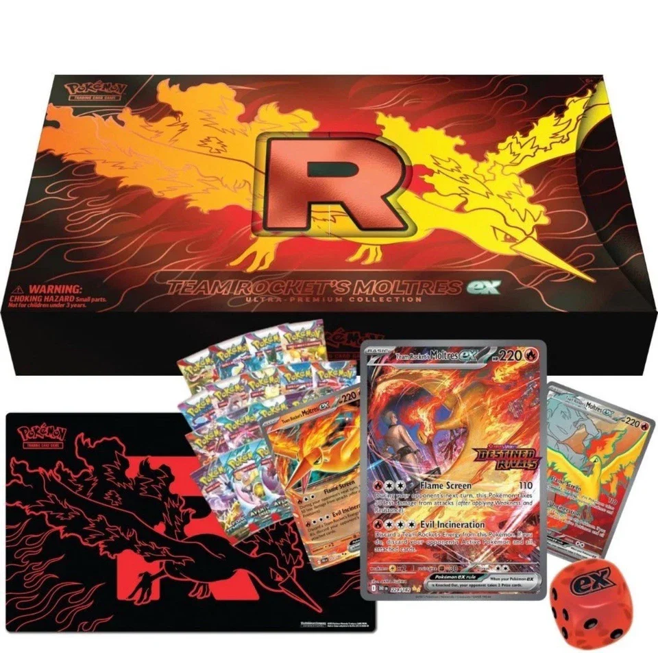 Team Rocket’s Moltres ex Ultra-Premium Collection - Image 2